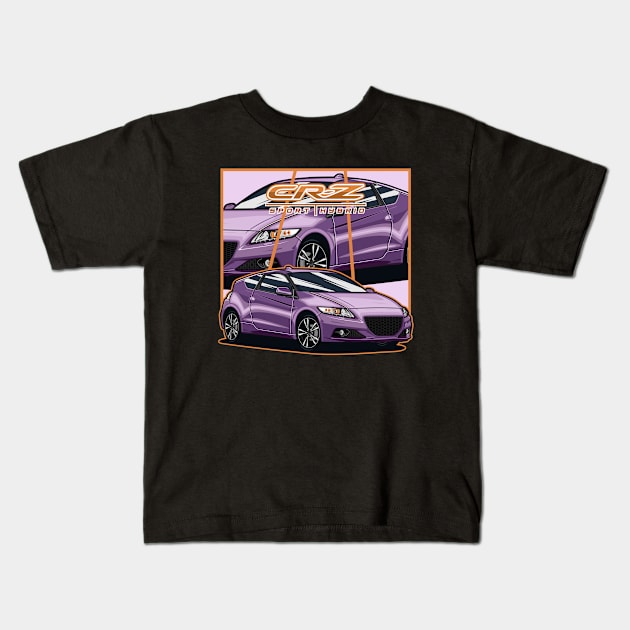 CRZ Sport Hybrid Kids T-Shirt by WINdesign